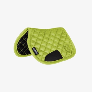 PONY BUDDY EQUESTRO Conjunto mantilla, orejeras y vendas color lima - Imagen 2